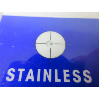 Mettler Toledo 1.0MM 316SS Safeline Metal Detection Test Card TC1 (Pack of 2) - New No Box