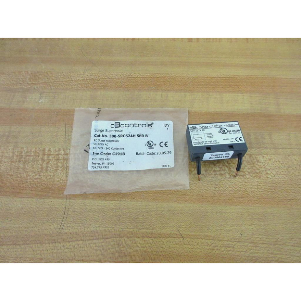 C3 Controls 300-SRCS2AH Surge Suppressor 300SRCS2AH