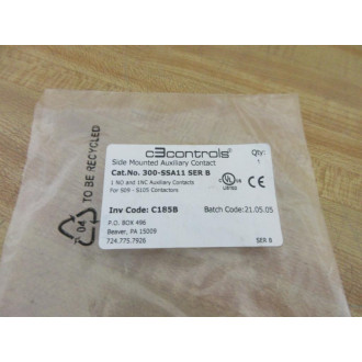 C3 Controls 300-SSA11 Auxiliary Contact 300SSA11