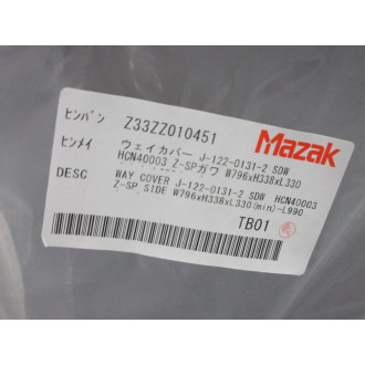 Mazak Z33ZZ010451 Way Cover J-122-0131-2 SDW