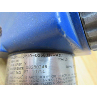 Foxboro IDP10-D26B01F-M3L1 Differential Pressure Transmitter IDP10D26B01FM3L1 - Used