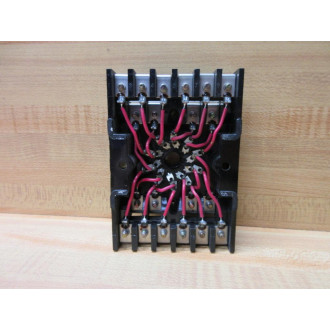 Omron PF 202 Relay Socket PF202 WOut Back Panel - Used