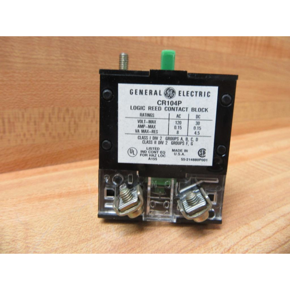 GE General Electric CR104PXC10R Contact Block - Used