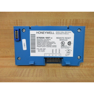 Honeywell S7820 A 1007 Remote Reset Module S7820A1007 - New No Box