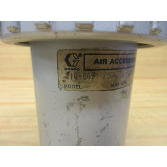 Graco 214-849 Pneumatic Lubricator 214849 Painted - New No Box