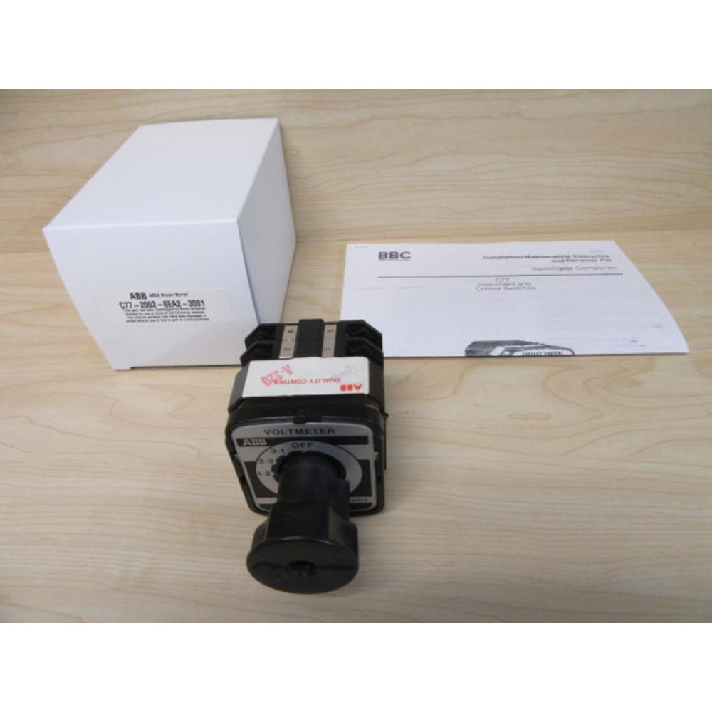 ABB C77-2002-6EA2-3001 Rotary Selector Switch
