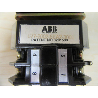 ABB C77-2002-6EA2-3001 Rotary Selector Switch