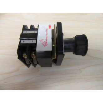 ABB C77-2002-6EA2-3001 Rotary Selector Switch