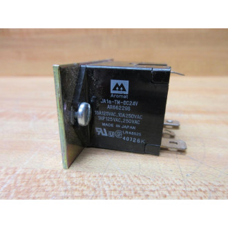 Matsushita Aromat JA1A-TM-DC24V Relay AR662298 WMounting Plate - Used