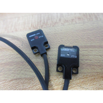 Omron E3T-FT12-M1TJ0.3M Photoelectric Sensor Kit M1TJ