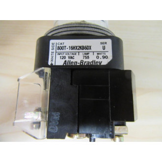Allen Bradley 800T-16HX2KB6DX Selector Switch