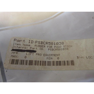 Lift Pro Equipment PSBCR581038 Hose Suspender - New No Box