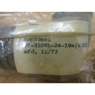 Amphenol 97-3108B-24-19S Circular Connector 973108B2419S