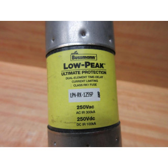 Buss LPN-RK-125SP Bussmann Fuse Cross Ref 4XF62 - New No Box