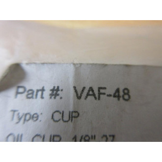 Nelson VAF-48 Oil Cup VAF48 (Pack of 7) - New No Box