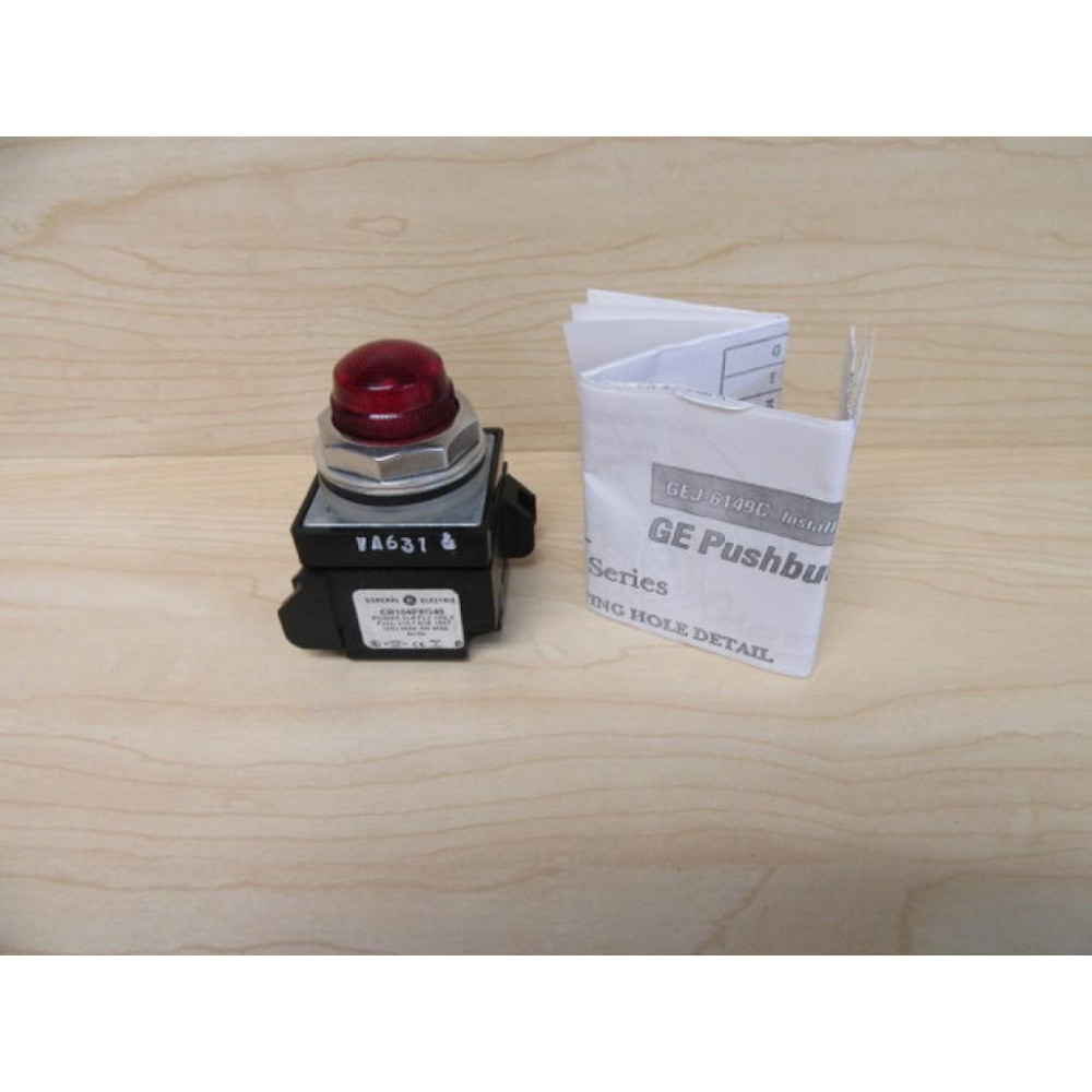 General Electric CR104PLG82R Pilot Light - New No Box