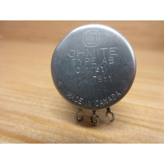 Ohmite CU-1021 Potentiometer 1k Ohm 1000 Ohms - Used