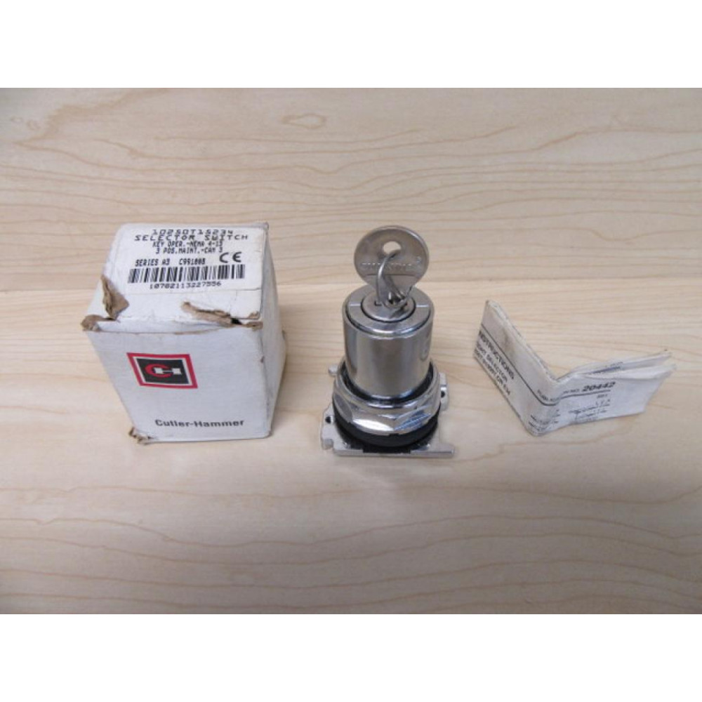 Cutler Hammer 10250T15234 Selector Switch
