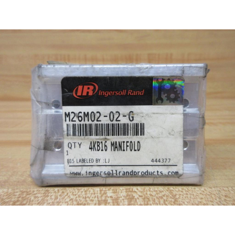 Ingersoll Rand M26M02-02-G Valve Manifold 4KB16