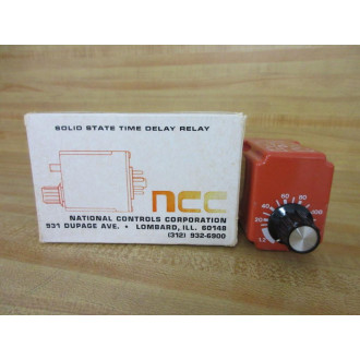 National Controls Coporation S1K-120-461 NCC Solid State Timer
