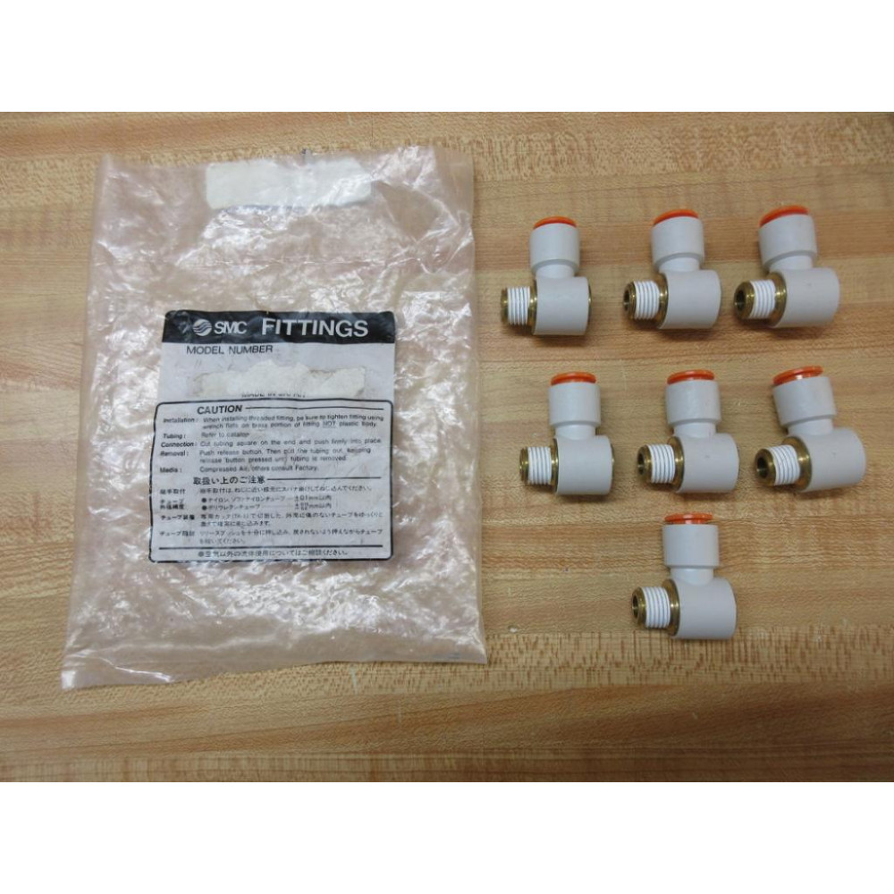SMC KQ2VS11-35S Pneumatic Fitting KQ2VS1135S (Pack of 7)