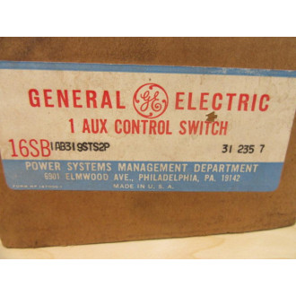 General Electric 16SB1AB319STS2P Rotary Selector Switch