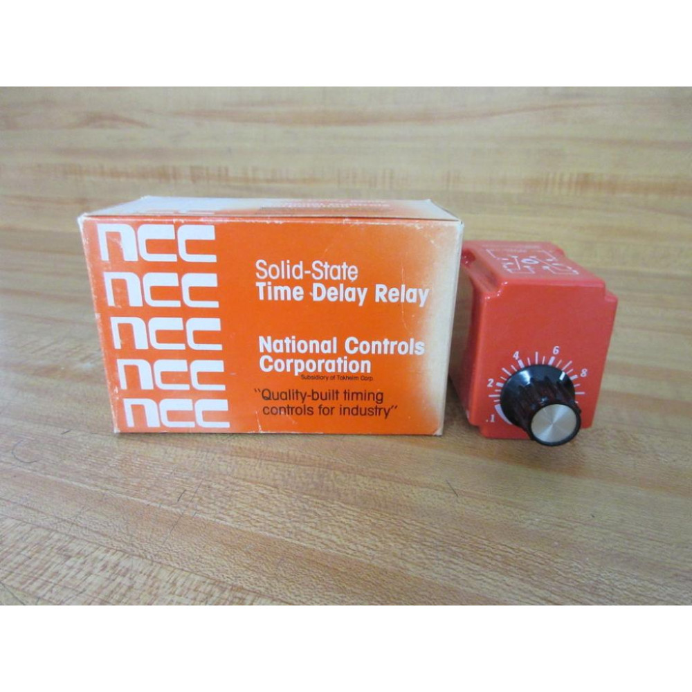 National Controls Coporation T1K-10-466 NCC Solid State Timer