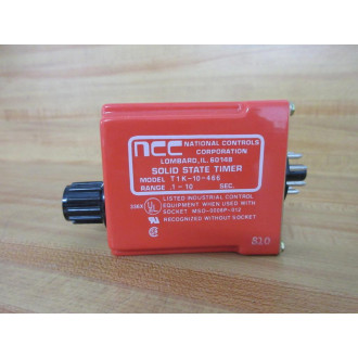 National Controls Coporation T1K-10-466 NCC Solid State Timer