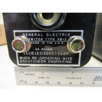General Electric 16SB1ED300STS16P Rotary Selector Switch