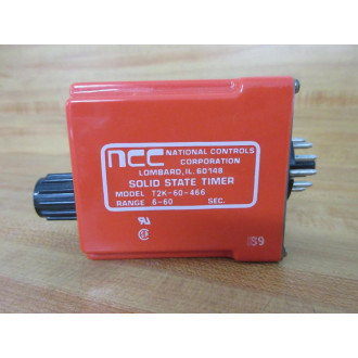 National Controls Coporation T2K-60-466 NCC Solid State Timer