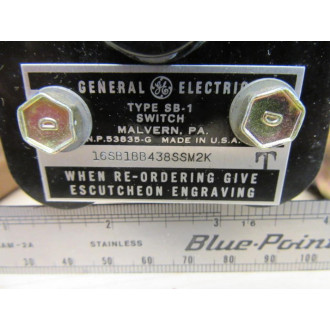 General Electric 208A6158NG1X2 Rotary Selector Switch