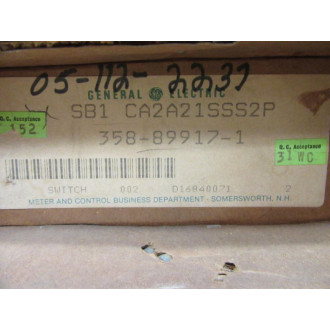 General Electric 16SB1CA21SSS2P Rotary Selector Switch