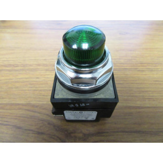 General Electric CR104PXG22 Lamp Power Module Green Pushbutton - New No Box
