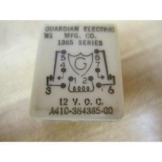 Guardian Electric A410-364385-00 Relay A41036438500 - New No Box
