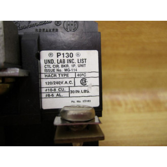 SiemensGould P130 ITE Circuit Breaker - New No Box