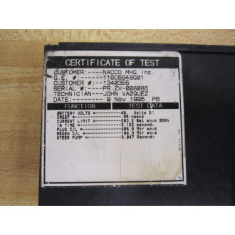 General Electric IC3645LXCD1 ZH Control Module - Used