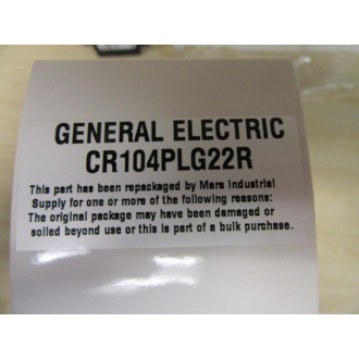 General Electric CR104PLG22R Pilot Light CR104PXG42