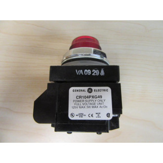 General Electric CR104PLG22R Pilot Light CR104PXG49 - New No Box