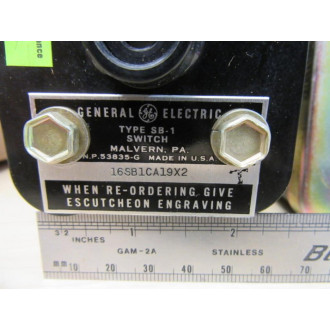 General Electric 16SB1CA19X2 Rotary Switch