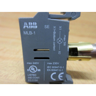 ABB MLB-1 Lamp MLB1 1SFA611620R1001 W Taunuslicht 1906 - New No Box