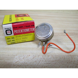 Ohmite RV4LAYSA504A Potentiometer 0.5 MEGΩ CLU-5041