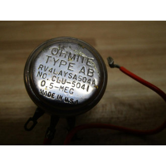 Ohmite RV4LAYSA504A Potentiometer 0.5 MEGΩ CLU-5041