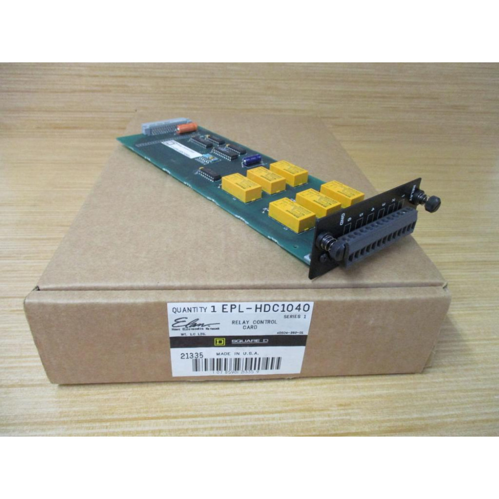 Square D EPL-HDC1040 Relay Control Card EPLHDC1040