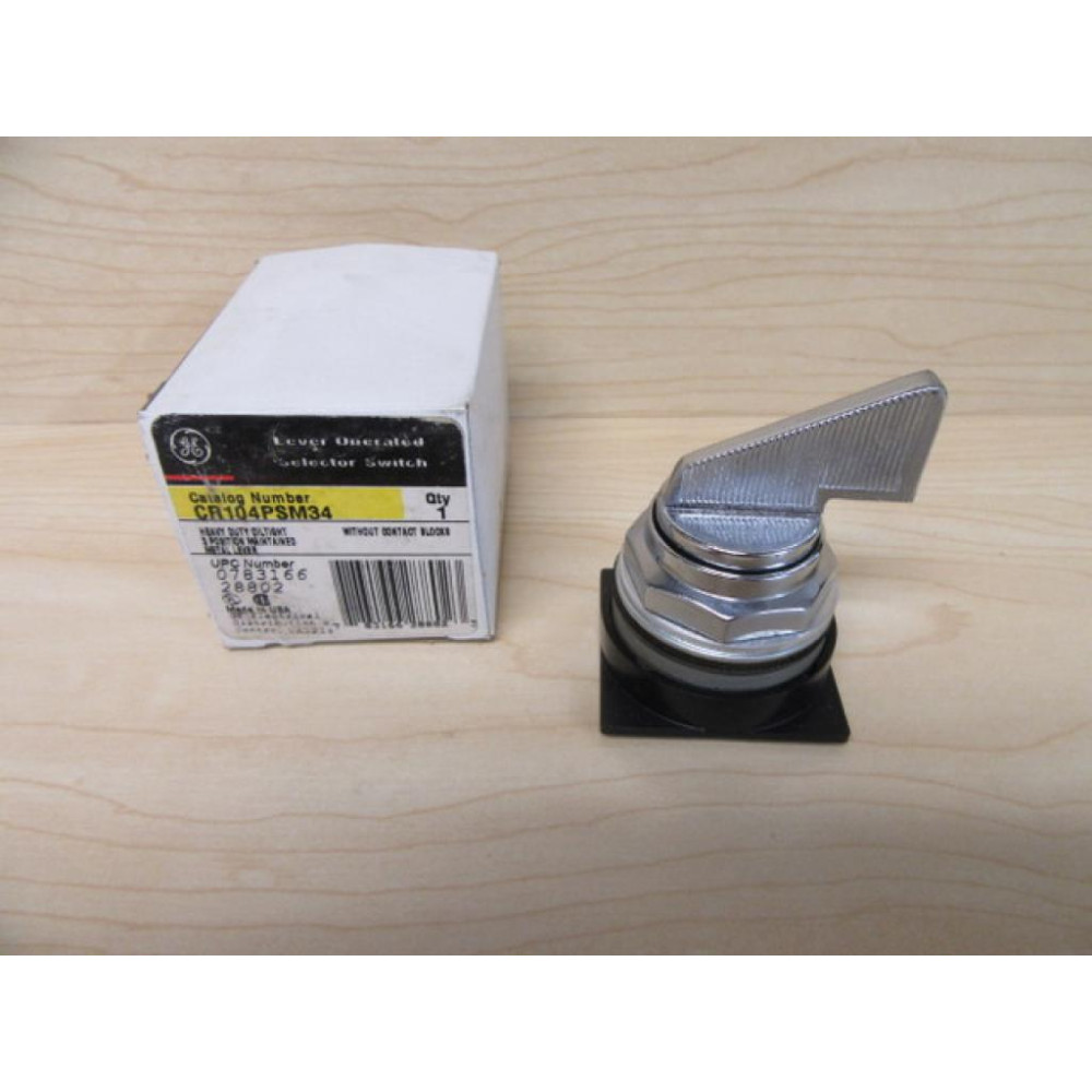 General Electric CR104PSM34 Selector Switch