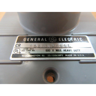 General Electric CR2940NP611L Push Button Switch - New No Box