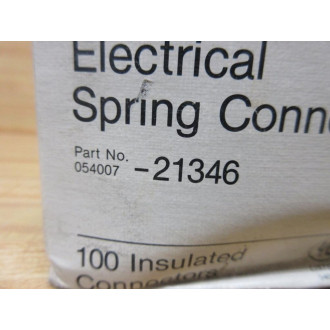 3M 054007-21346 Scotchlok Electrical Spring Connectors 05400721346 (Pack of 100)