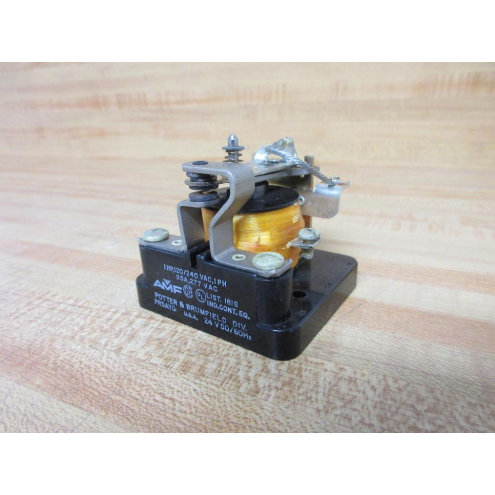 Potter & Brumfield PR5AYO-24V AC AMF Relay PR5AY0-24V AC - Used