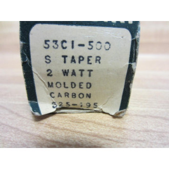 Clarostat 53C1 Potentiometer 53C1-500