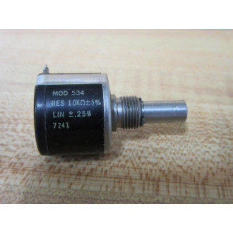 Spectrol MOD-534 10K Ohms Potentiometer MOD534 10000 - New No Box