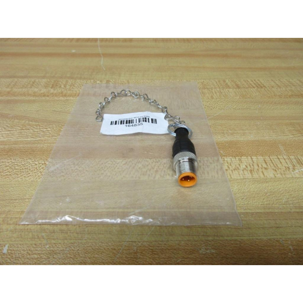 Blindstecker 164835 Connector W Chain M12 - New No Box